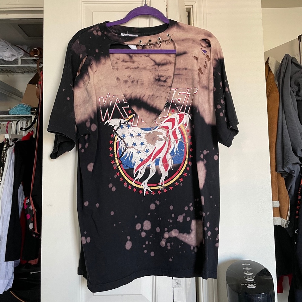 Distressed T-shirt
